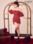レッド　モデル：明日花キララ　身長：162cm 着用サイズ：Sサイズ
