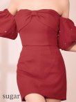 レッド　モデル：明日花キララ　身長：162cm 着用サイズ：Sサイズ