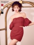 レッド　モデル：明日花キララ　身長：162cm 着用サイズ：Sサイズ