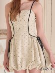 ベージュ　モデル：いおり　身長：161cm　着用サイズ：Sサイズ