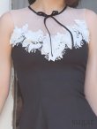 ブラック　モデル：れみれみ　身長：163cm　着用サイズ：Sサイズ
