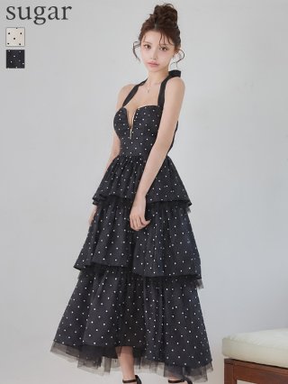 ワンピースドレス：ブラック(黒)｜キャバドレス・ミニドレス通販はsugar