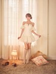 アイボリー　モデル：三上悠亜　身長：159cm　着用サイズ：Sサイズ