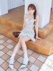 ブルー モデル：三上悠亜　身長：159cm　着用サイズ：Sサイズ