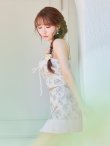 ブルー モデル：三上悠亜　身長：159cm　着用サイズ：Sサイズ