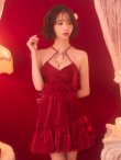 レッド　モデル：天海りこ　身長：156cm　着用サイズ：Sサイズ
