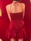 レッド　モデル：天海りこ　身長：156cm　着用サイズ：Sサイズ