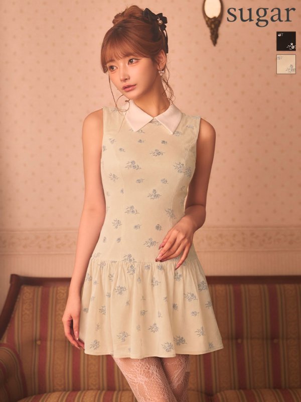 アイボリー　モデル：まみ　身長：161cm　着用サイズ：Sサイズ