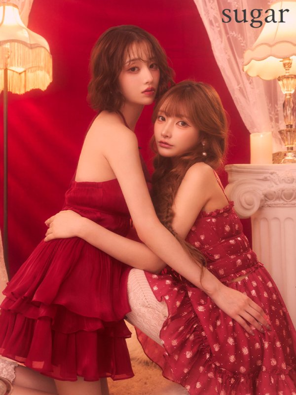 モデル：天海りこ No.FM5400　身長：156cm　着用サイズ：Sサイズ　モデル：まみ No.FM4647　身長：161cm　着用サイズ：Sサイズ