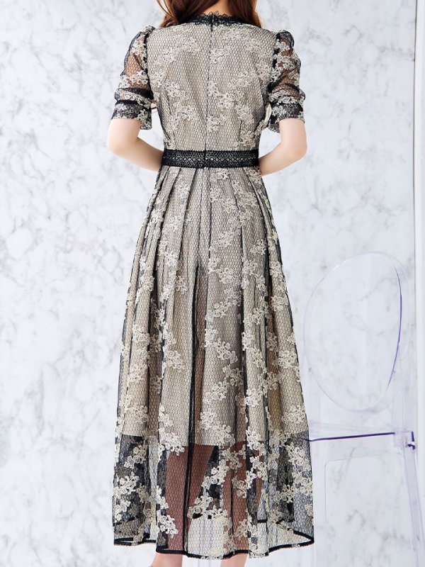 ブラックベージュ	モデル：ゆめ　身長：160cm　着用サイズ：8号(Sサイズ)