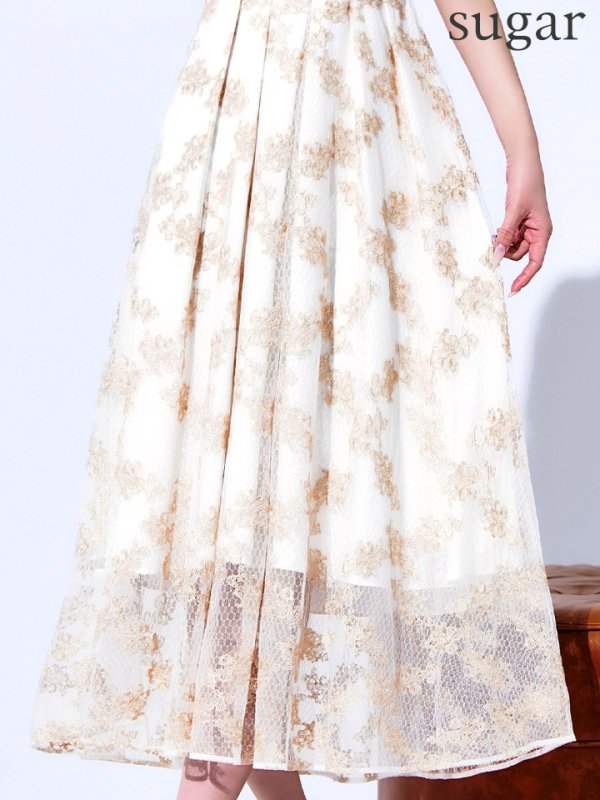 アイボリー モデル：ゆめ　身長：160cm　着用サイズ：8号(Sサイズ)