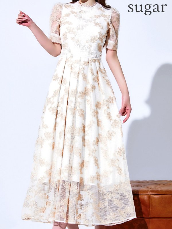 アイボリー モデル：ゆめ　身長：160cm　着用サイズ：8号(Sサイズ)