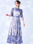 ブルーベージュ モデル：ゆめ　身長：160cm　着用サイズ：8号(Sサイズ)