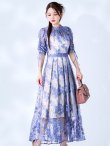ブルーベージュ モデル：ゆめ　身長：160cm　着用サイズ：8号(Sサイズ)