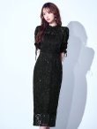 ブラック モデル：ゆめ　身長：160cm　着用サイズ：8号(Sサイズ)