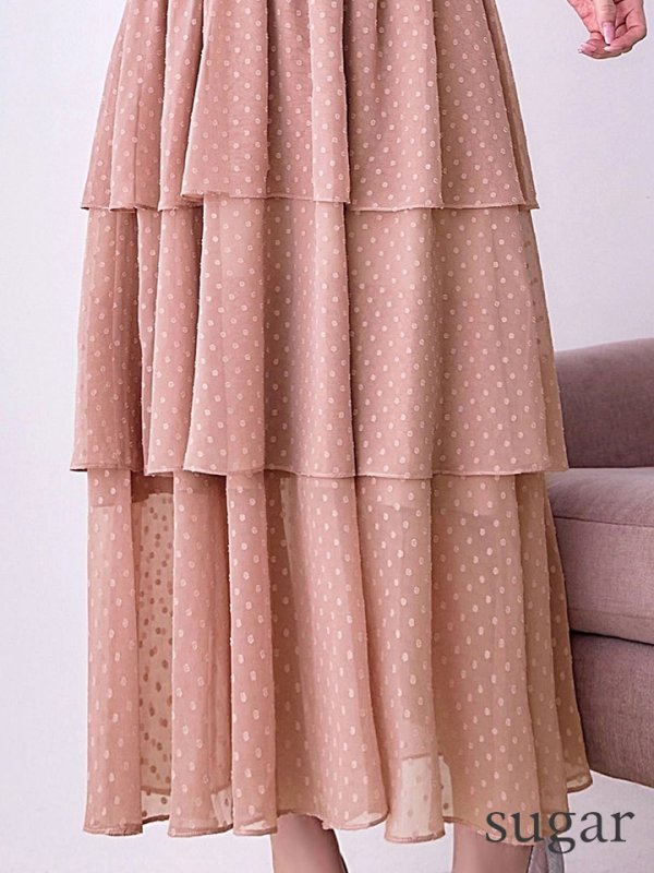 モカブラッシュ　 モデル：ゆめ　身長：160cm　着用サイズ：8号(Sサイズ)