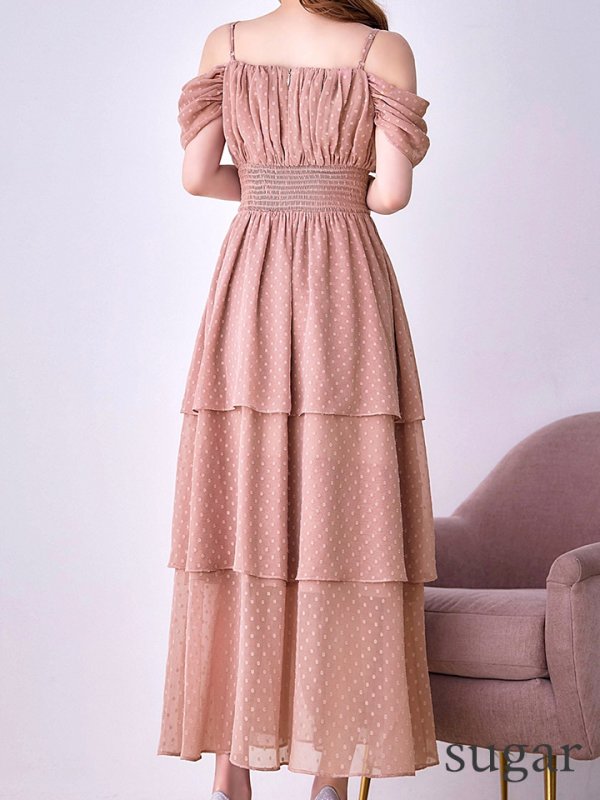 モカブラッシュ　 モデル：ゆめ　身長：160cm　着用サイズ：8号(Sサイズ)