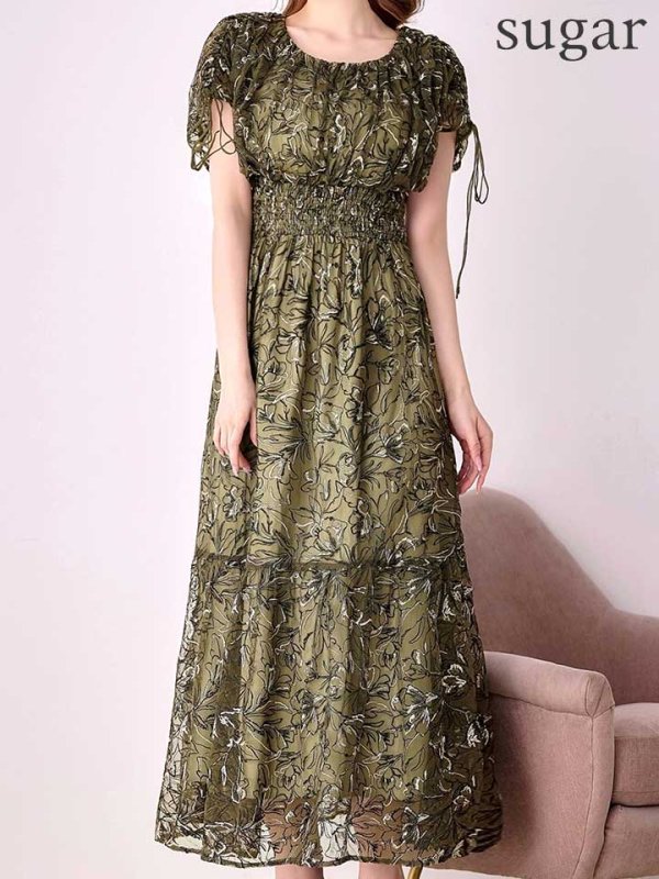 オリーヴブラック　モデル：ゆめ　身長：160cm　着用サイズ：8号(Sサイズ)