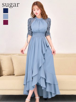 ライトブルー❤︎パーティードレス【Lサイズ】新品・未使用 サイズ】Lサイズ