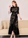 ブラックベージュ　モデル：ゆめ　身長：160cm　着用サイズ：8号(Sサイズ)