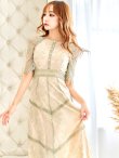 画像30: 【AMORA GRACE / アモーラグレース】 オケージョンドレス/ パーティードレス/ お呼ばれドレス/ パール/ 総レース/ 袖あり/ 七分袖/ ミモレ丈/ ワンピース/ キャバドレス[OF05] (30)