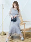 画像37: 【AMORA GRACE / アモーラグレース】 オケージョンドレス/ パーティードレス/ お呼ばれドレス/ アクセサリー付き/ 総レース/ 袖あり/ 長袖/ ミモレ丈/ ワンピース/ キャバドレス[OF05] (37)