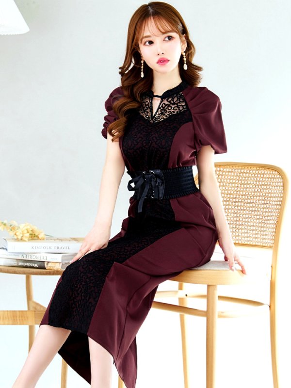 ワイン モデル：ゆめ　身長：160cm　着用サイズ：8号(Sサイズ)