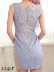 画像9: 【ROBE de FLEURS Glossy/ローブドフルール グロッシー】ジュエリービジュー/ シアーレース/ タイトミニ/ ミニドレス/ キャバドレス[OF2] (9)