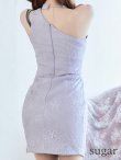 画像9: sugarオリジナルカラーあり☆XSサイズあり【ROBE de FLEURS Glossy/ローブ・ド・フルール グロッシー】チョーカー/ レース/ ワンショル/ タイト/ ミニドレス/ キャバドレス[OF2] (9)