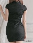 画像10: 【XSサイズあり】【ROBE de FLEURS Glossy/ローブドフルール グロッシー】レース切替/ 総レース/ タイトミニ/ ミニドレス/ キャバドレス[OF2] (10)
