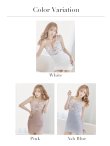 画像9: 【ROBE de FLEURS Glossy/ローブ・ド・フルール グロッシー】レース/ キャミソール/ フラワーモチーフ/ タイト/ ミニドレス/ キャバドレス[OF2] (9)