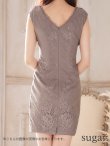 画像20: XSサイズあり【ROBE de FLEURS Glossy/ローブ・ド・フルール グロッシー】 ジップ/ ビジュードット/ ストレッチ/ タイト/ ミニドレス/ キャバドレス[OF2] (20)