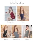 画像48: XSサイズあり【ROBE de FLEURS Glossy/ローブ・ド・フルール グロッシー】フロントジップ/ ビジュー/ ストレッチ/ ビスチェ/ タイト/ ミニドレス/ キャバドレス[OF2] (48)