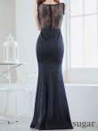 画像18: Lサイズあり【ROBE de FLEURS Glossy/ローブ・ド・フルール グロッシー】ビジュー/ バストカット/ レース/ スリット/ タイト/ ロングドレス/ キャバドレスlong[OF2] (18)