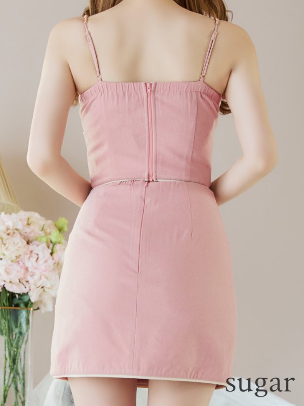 ピンク モデル:ゆめ 身長:160cm 着用サイズ:Sサイズ