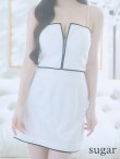ホワイト モデル：ももか　身長：156cm　着用サイズ：Sサイズ
