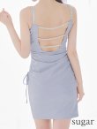 画像9: XSサイズあり【ROBE de FLEURS Glossy/ローブ・ド・フルール グロッシー】ラメニット/ ビジュー/ キャミ/ シンプル/ ワンカラー/ タイト/ ミニドレス/ キャバドレス[OF2] (9)