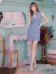 画像26: XSサイズあり【ROBE de FLEURS Glossy/ローブ・ド・フルール グロッシー】ジッパー/ リブニット/ シンプル/ ワンカラー/ ノースリーブ/ タイト/ ミニドレス/ キャバドレス[OF2] (26)