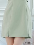 画像15: XSサイズあり【ROBE de FLEURS Glossy/ローブ・ド・フルール グロッシー】襟付き/ レザーベルトデザイン/ ノースリーブ/ シンプル/ ワンカラー/ タイト/ ミニドレス/ キャバドレス[OF2] (15)