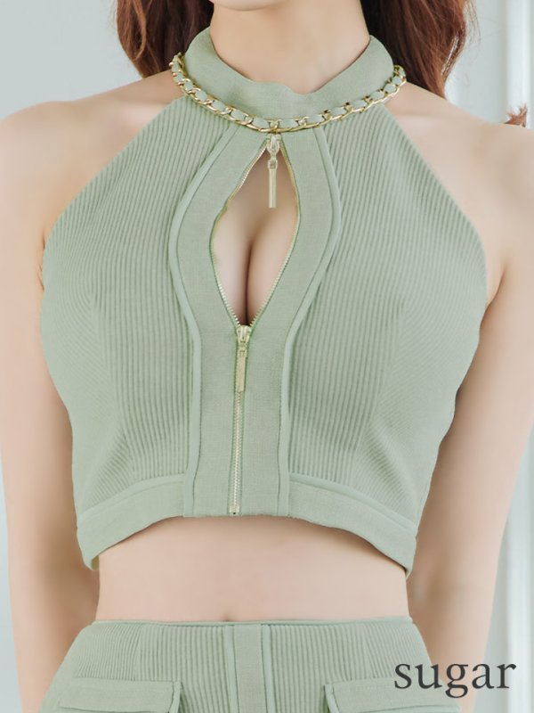 クラッシュミント モデル:阿部なつき 身長:160cm 着用サイズ:Sサイズ