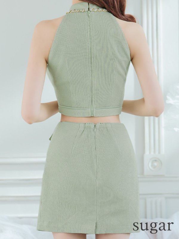 クラッシュミント モデル:阿部なつき 身長:160cm 着用サイズ:Sサイズ