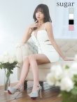 画像20: XSサイズあり【ROBE de FLEURS Glossy/ローブ・ド・フルール グロッシー】フロントジッパー/ ベルト/ キャミソール/ シアー/ タイト/ ミニドレス/ キャバドレス[OF2] (20)