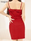 画像39: XSサイズあり【ROBE de FLEURS Glossy/ローブ・ド・フルール グロッシー】フロントジッパー/ ベルト/ キャミソール/ シアー/ タイト/ ミニドレス/ キャバドレス[OF2] (39)