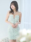 画像26: XSサイズあり【ROBE de FLEURS Glossy/ローブ・ド・フルール グロッシー】フロントジッパー/ ベルト/ キャミソール/ シアー/ タイト/ ミニドレス/ キャバドレス[OF2] (26)