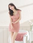 画像6: XSサイズあり【ROBE de FLEURS Glossy/ローブ・ド・フルール グロッシー】ウエストカット/ ベルトデザイン/ シンプル/ タイト/ ミニドレス/ キャバドレス[OF2] (6)