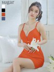 画像25: XSサイズあり【ROBE de FLEURS Glossy/ローブ・ド・フルール グロッシー】ベルトデザイン/ ハートカット/ スマート/ キャミ/ タイト/ ミニドレス/ キャバドレス[OF2] (25)