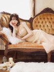 画像4: Lサイズあり【ROBE de FLEURS Glossy/ローブ・ド・フルール グロッシー】ノースリーブ/ バストカット/ シアー/ ロング/ キャバドレスlong[OF2] (4)
