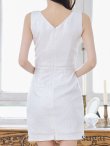 画像20: XSサイズあり【ROBE de FLEURS Glossy/ローブ・ド・フルール グロッシー】ノースリーブ/ ウエストカット/ スパンコール/ ラメニット/ タイト/ ミニドレス/ キャバドレス[OF2] (20)