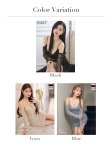 画像12: XSサイズあり【ROBE de FLEURS Glossy/ローブ・ド・フルール グロッシー】袖取り外し可能/ ゴールドラメ/ チュール/ ベルトデザイン/ タイト/ ミニドレス/ キャバドレス[OF2] (12)