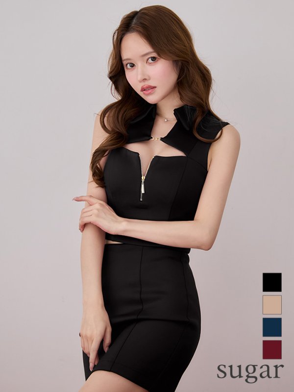 ブラック　モデル：ゆめ　身長：160cm　着用サイズ：Sサイズ